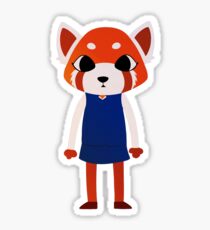 Red Panda in the Woods Sticker