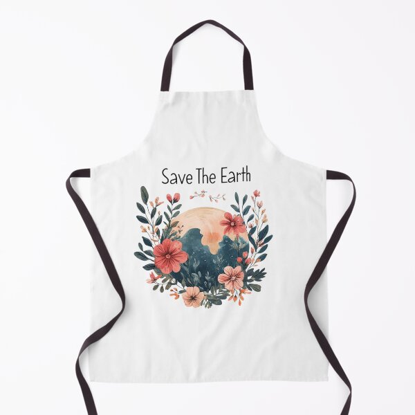Item preview, Save the Earth – Vibrant Floral Art for a Sustainable Future designed and sold by YummyCreative.