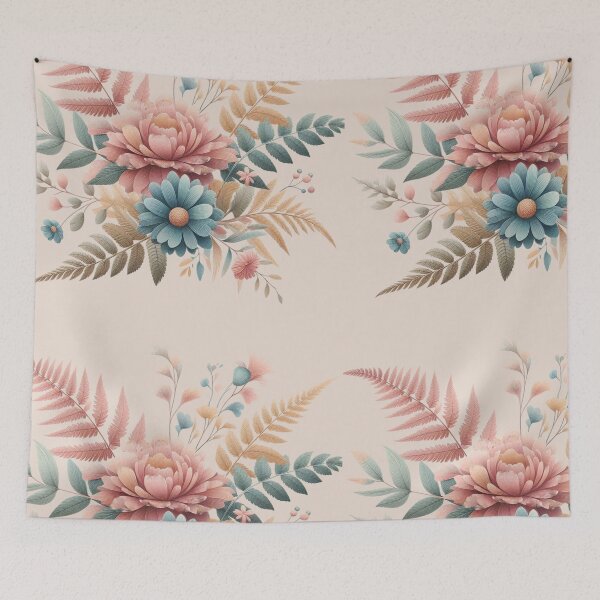 Item preview, floral pastel twig designed and sold by  Mudikeys.