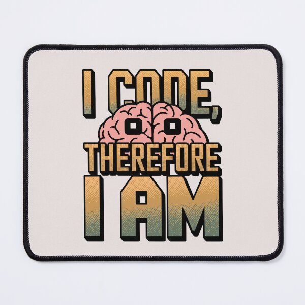 Item preview, I Code, Therefore I Am designed and sold by SignumShop.