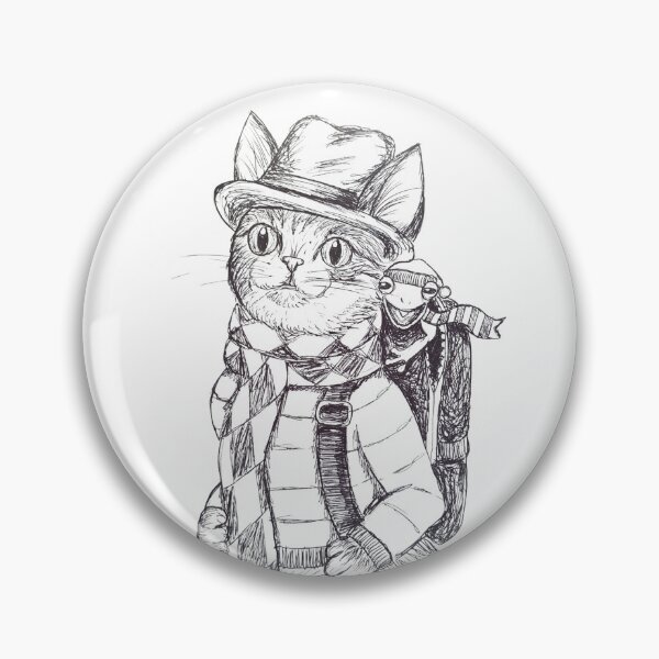 Item preview, Backpack Cat designed and sold by DaughertyDraws.