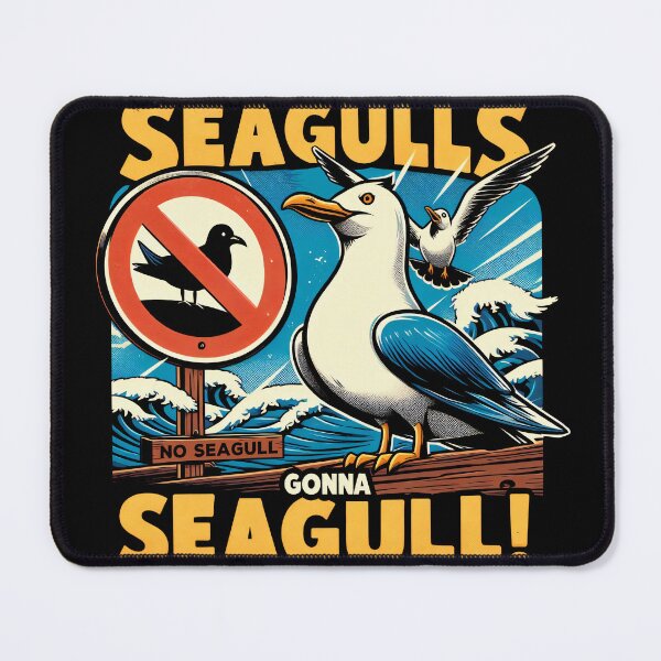 Item preview, Seagulls Gonna Seagull designed and sold by RafaelLima7.