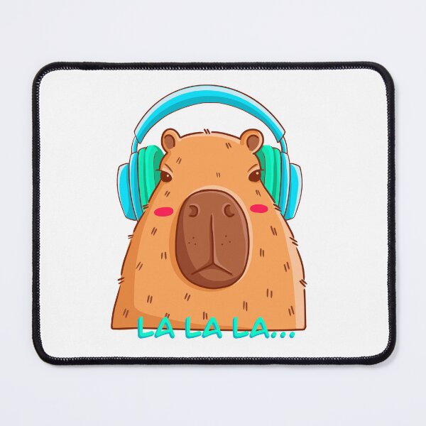Item preview, Capybara LaLaLa designed and sold by PolinaMirralisa.