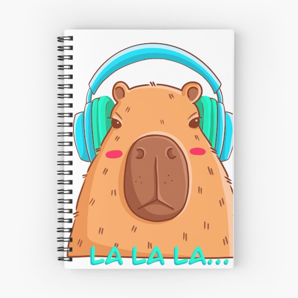 Item preview, Capybara LaLaLa designed and sold by PolinaMirralisa.