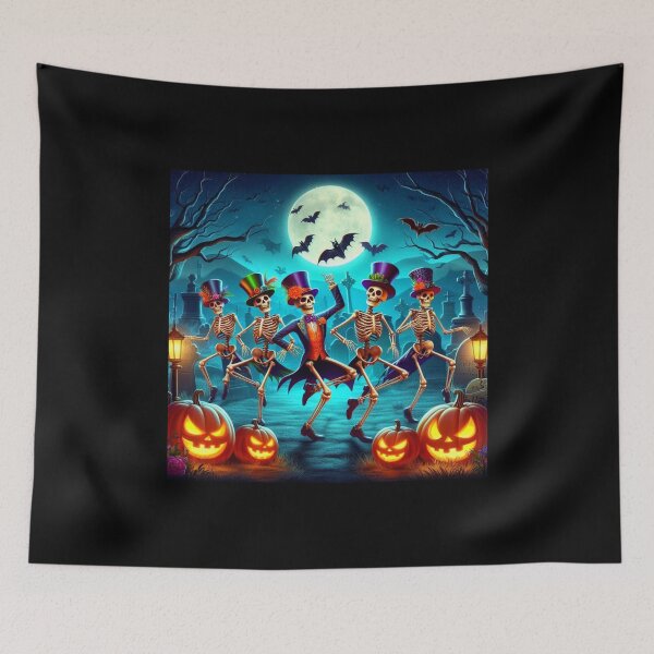 Item preview, Skeleton Halloween Party. designed and sold by Halifaxartguy.