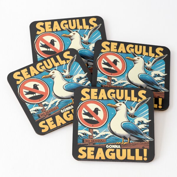 Item preview, Seagulls Gonna Seagull designed and sold by RafaelLima7.