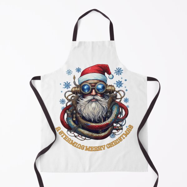Item preview, Fun Steampunk Christmas Image designed and sold by Camel & Quirk.