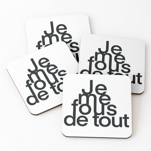 Item preview, Je Me Fous de Tout designed and sold by thelittleforest.