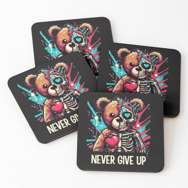 Item preview, NEVER GIVE UP designed and sold by debbiebento.