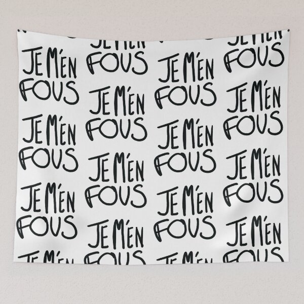 Item preview, Je M’en Fous designed and sold by thelittleforest.