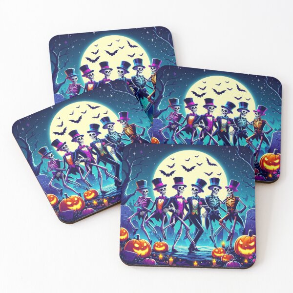 Item preview, Funky Halloween Skeleton Dance designed and sold by Halifaxartguy.