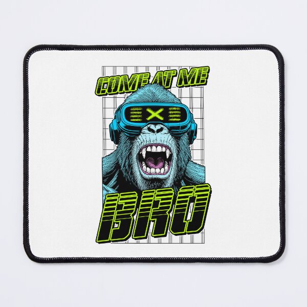 Item preview, Come At Me Bro Funny Gorilla Gamer Monkey Cyberpunk VR designed and sold by GrandeDuc.