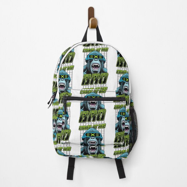 Item preview, Come At Me Bro Funny Gorilla Gamer Monkey Cyberpunk VR designed and sold by GrandeDuc.