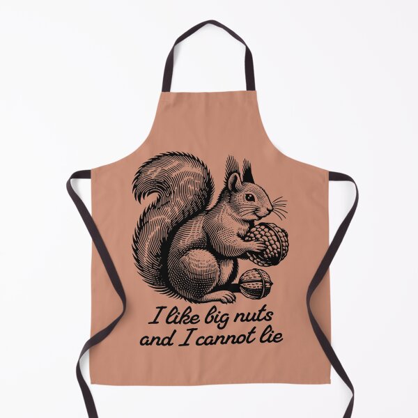 Item preview, I like big nuts - squirrel humor designed and sold by EvergreenWhimsy.