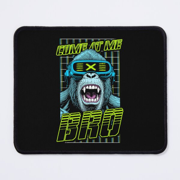 Item preview, Come At Me Bro Funny Gorilla Gamer Monkey Cyberpunk VR designed and sold by GrandeDuc.