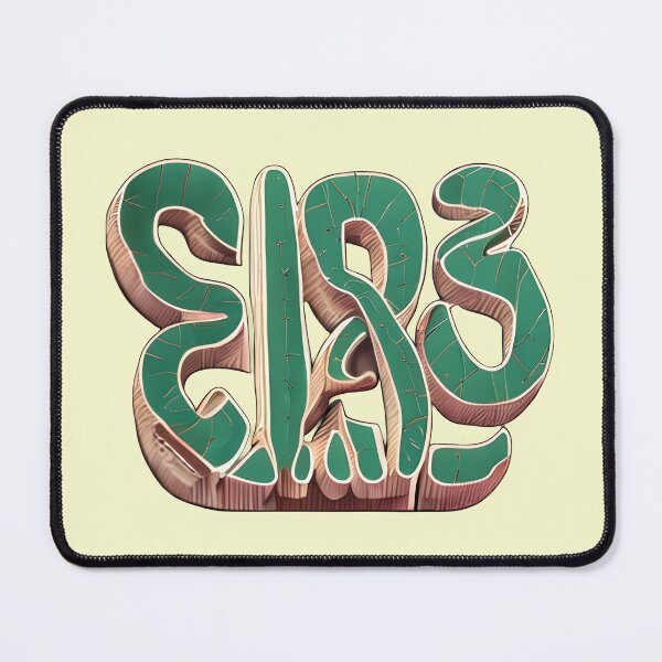 Item preview, Green Tribal 3d Graffiti designed and sold by Chubuter.