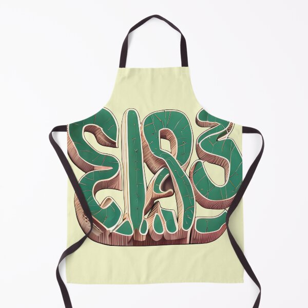Item preview, Green Tribal 3d Graffiti designed and sold by Chubuter.
