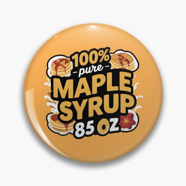 Item preview, maple syrup label, matching halloween costume designed and sold by NoetherSym.