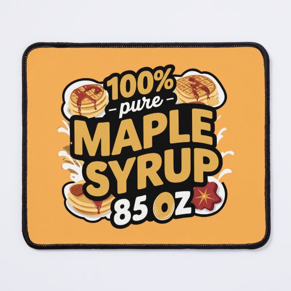 Item preview, maple syrup label, matching halloween costume designed and sold by NoetherSym.