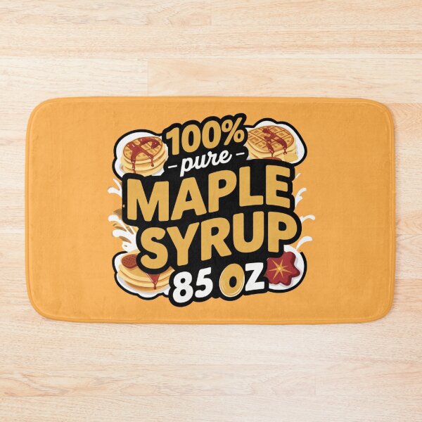 Item preview, maple syrup label, matching halloween costume designed and sold by NoetherSym.