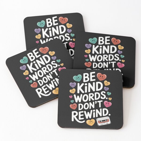 Item preview, Be Kind, Words Don't Rewind designed and sold by MonaCreations.