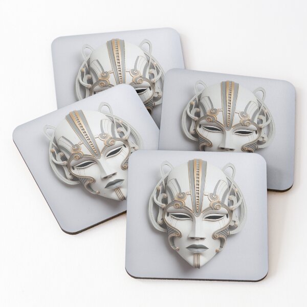 Item preview, Art Deco Mask 7 designed and sold by Jerry Meyer.