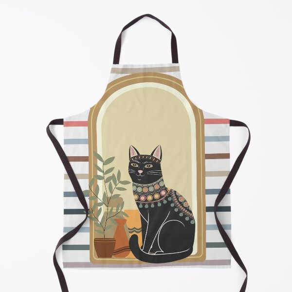 Item preview, Black Cat Regal Art with Jewelry Details designed and sold by Dshoppin.