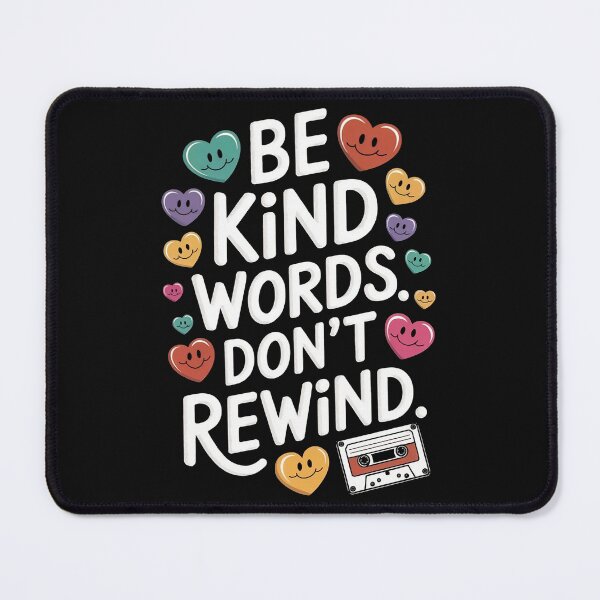 Item preview, Be Kind, Words Don't Rewind designed and sold by MonaCreations.