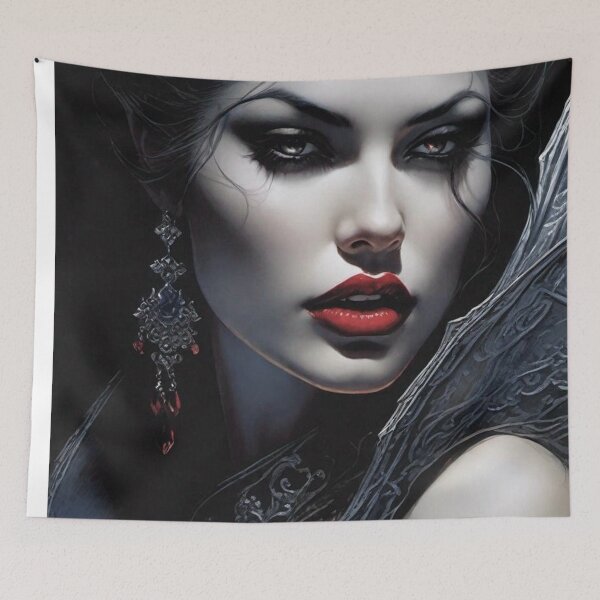 Item preview, Vampire Queen - Sci Fi Art concept designed and sold by Delerat7.