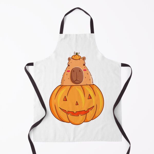 Item preview, capybara and pumpkin designed and sold by PolinaMirralisa.