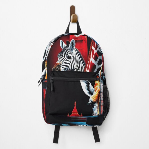 Item preview, London giraffes with their necks up, travelling in London designed and sold by roman747.