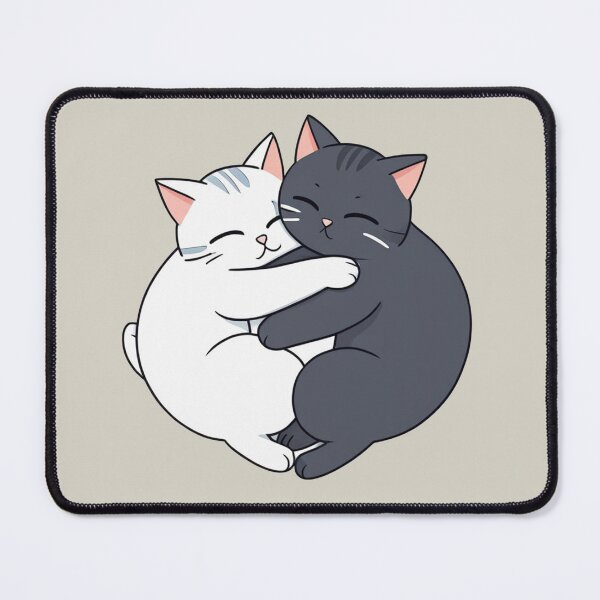 Item preview, Black and White Cat Hugging designed and sold by Atlantico54.