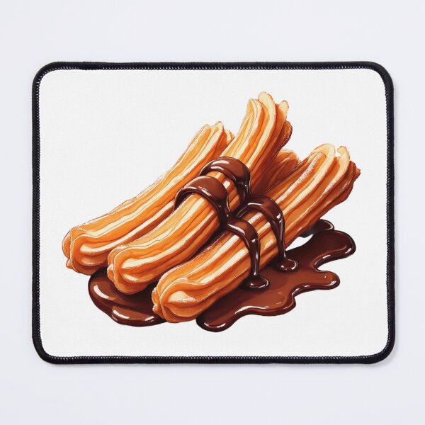 Item preview, Churros with drizzled chocolate sauce  designed and sold by TwinklesPage.