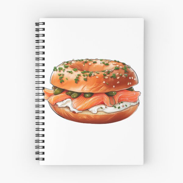 Item preview, Bagel & Lox  designed and sold by TwinklesPage.