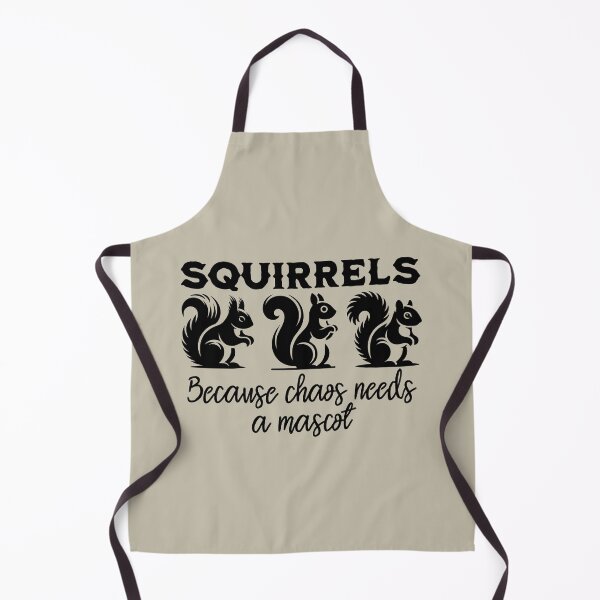 Item preview, Squirrel humor - chaos needs a mascot designed and sold by EvergreenWhimsy.