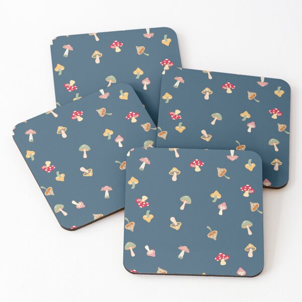 Item preview, multiple Mushroom pattern  designed and sold by DesignCollectiv.