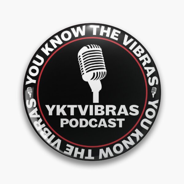 Item preview, YKTVIBRAS Logo Button designed and sold by YKVibrasMerch.