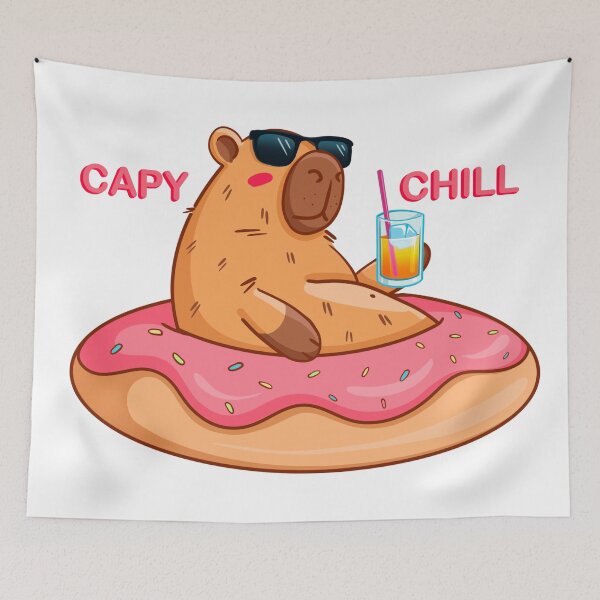 Item preview, CAPYBARA CHILL designed and sold by PolinaMirralisa.