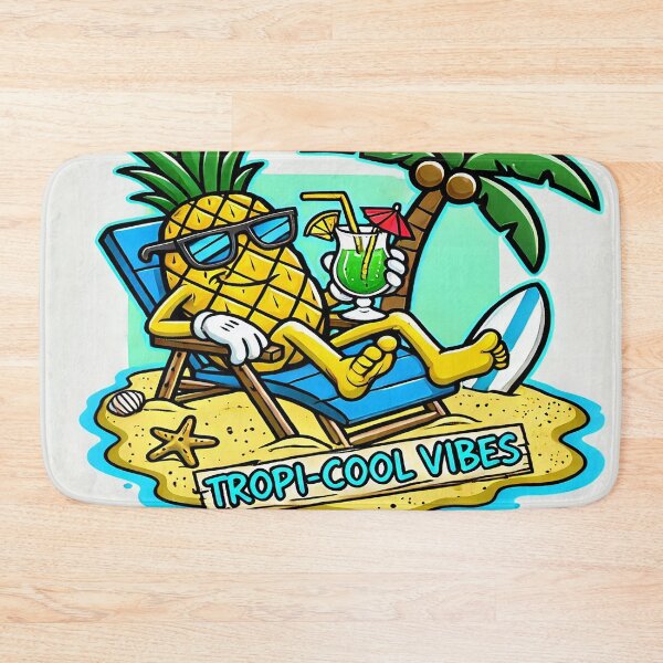 Item preview, Tropi-Cool Vibes: Pineapple Relax designed and sold by FAONIM.