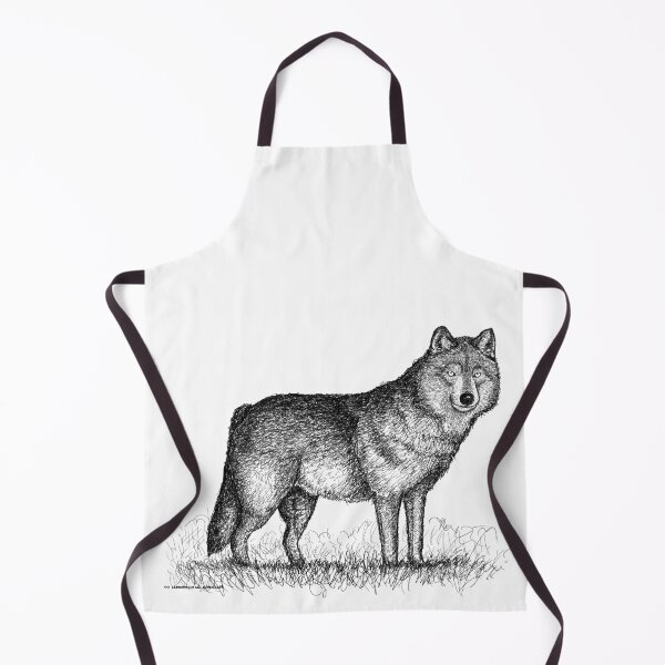 Item preview, Greetings from the Gray Wolf designed and sold by Crosshatching.