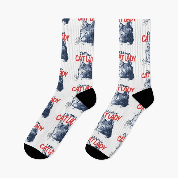 Item preview, Childless Cat Lady designed and sold by HowToCanadian.