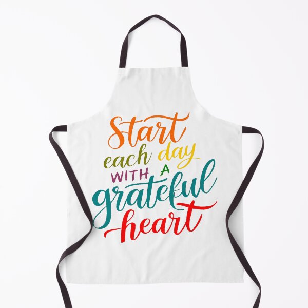 Item preview, Start Each Day With A Greatful Heart Motivational Quote designed and sold by adlkh.