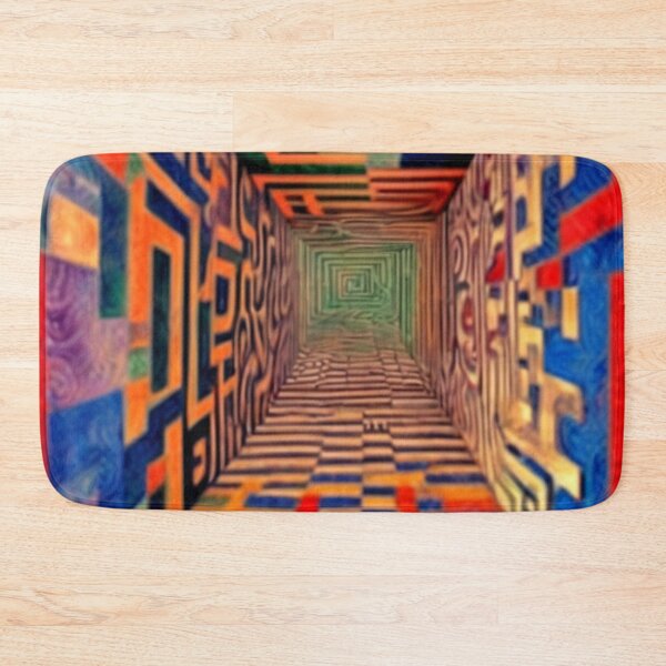 Item preview, Abstract Colorful Maze designed and sold by TheDarkWardrobe.