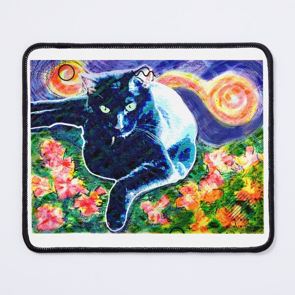 Item preview, Blue Electric Cat designed and sold by dpenn.