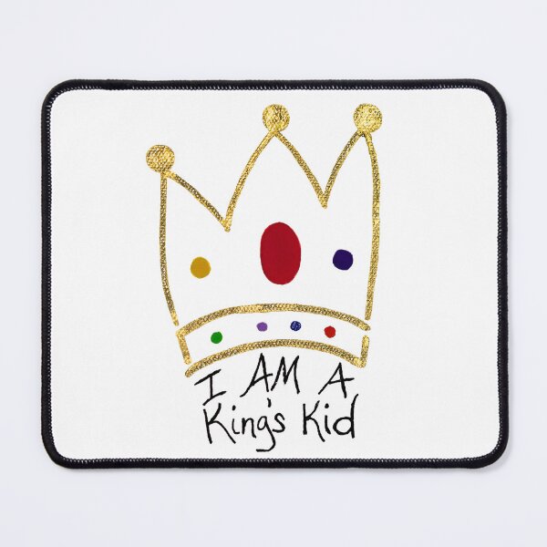 Item preview, I am a King's Kid, King's Kid, king, crown, Christian art, God, Child of God, faith, church, kid designed and sold by MelissaBelz.