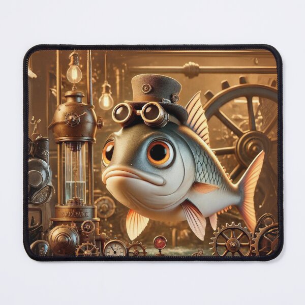 Item preview, Steampunk Cobia Fish designed and sold by Sillytoe.