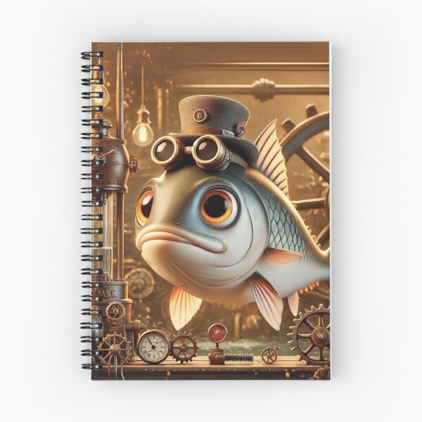 Item preview, Steampunk Cobia Fish designed and sold by Sillytoe.