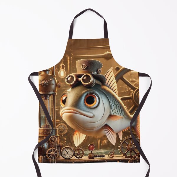 Item preview, Steampunk Cobia Fish designed and sold by Sillytoe.