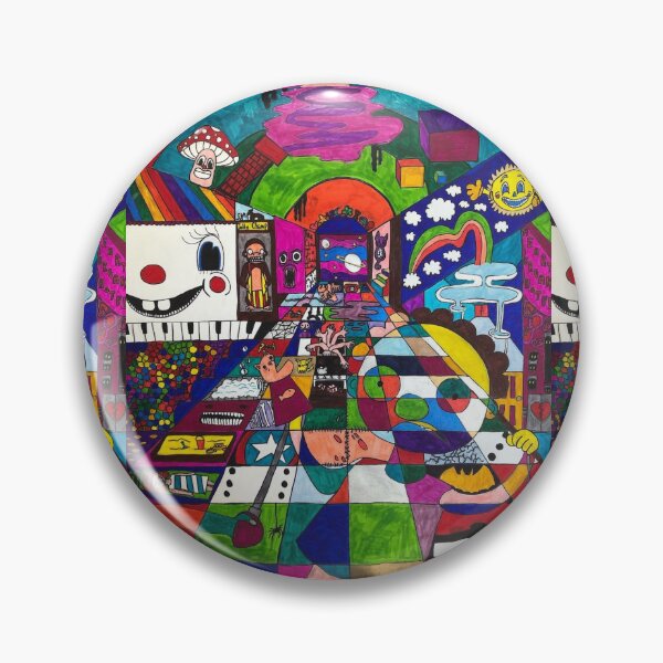 Item preview, Chronic Hyper-Realistic Technicolor Nightmare Dreamscape Syndrome  designed and sold by Hanbo-Slim.