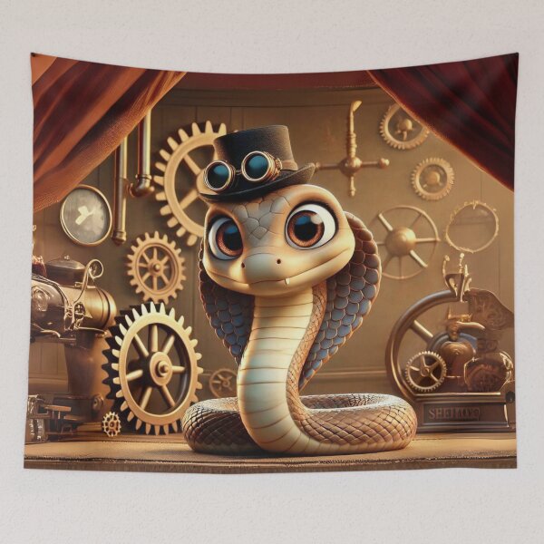 Item preview, Steampunk Cobra designed and sold by Sillytoe.